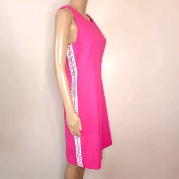 Pappagallo Sandy dress in Barbie HOT pink 10 NWT Barbiecore - Picture 5 of 13